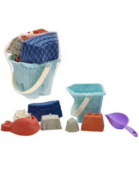 WOOPIE Zestaw do Piasku w Wiaderku 7 el.
