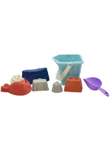 WOOPIE Zestaw do Piasku w Wiaderku 7 el.