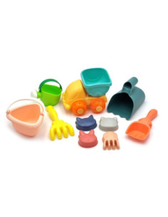 WOOPIE Zestaw do Piasku z Samodzikiem 10 el. 2