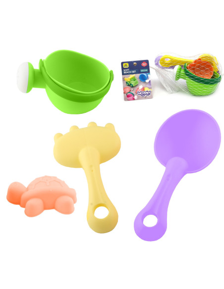 WOOPIE Mały Zestaw do Piasku 4 el.