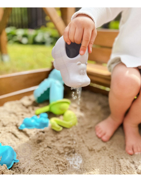 WOOPIE Zestaw do Piasku z Samodzikiem 10 el.