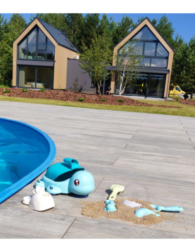 Woopie Zestaw do Piasku Żółwik Zielony 8 el.