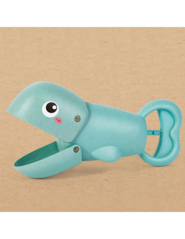 WOOPIE Zestaw do Piasku w Wiaderku z Łopatką Ryba 9 el.