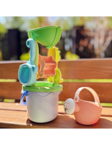 WOOPIE Zestaw do Piasku z Wózkiem 13 el.