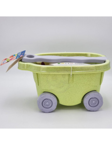 WOOPIE Zestaw do Piasku z Wózkiem 13 el.