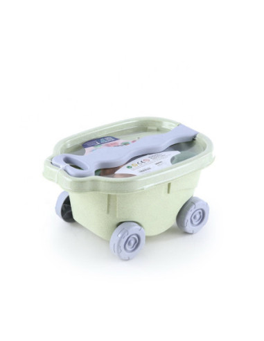 WOOPIE Zestaw do Piasku z Wózkiem 13 el.