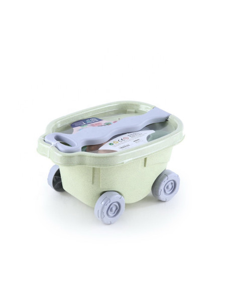 WOOPIE Zestaw do Piasku z Wózkiem 13 el.