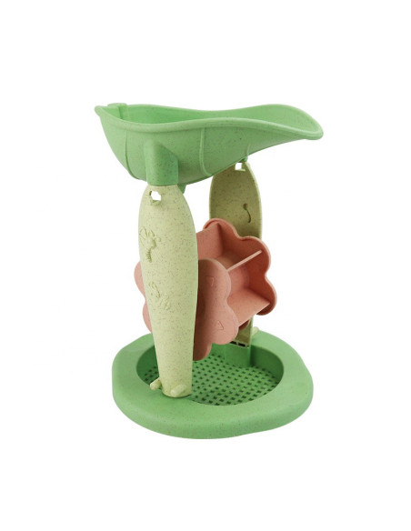 WOOPIE Zestaw do Piasku w Wiaderku z Kołowrotkiem 9 el