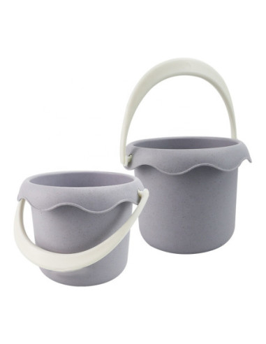 WOOPIE Zestaw do Piasku w Wiaderku z Kołowrotkiem 9 el