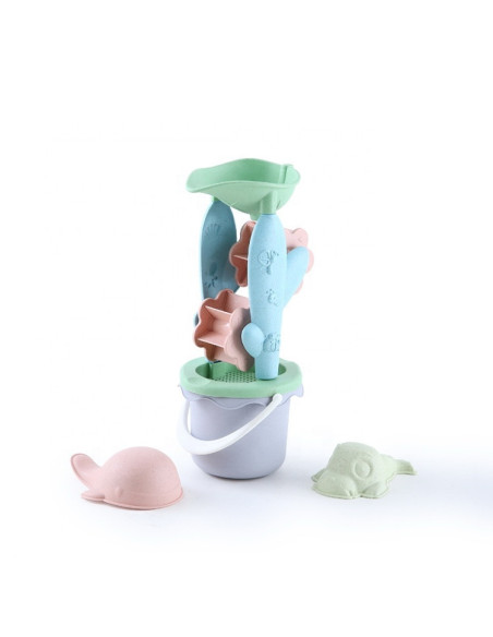 WOOPIE Zestaw z Wiaderkiem i Kołowrotkiem 4 el.