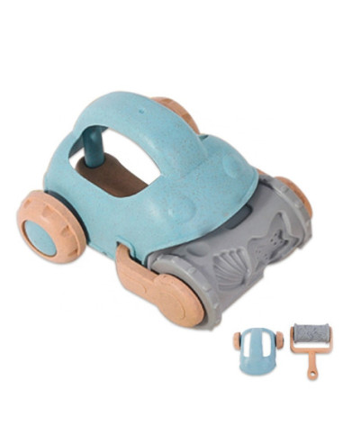 WOOPIE Zestaw do Piasku z Wiaderkiem i Samochodzikiem 10 el.