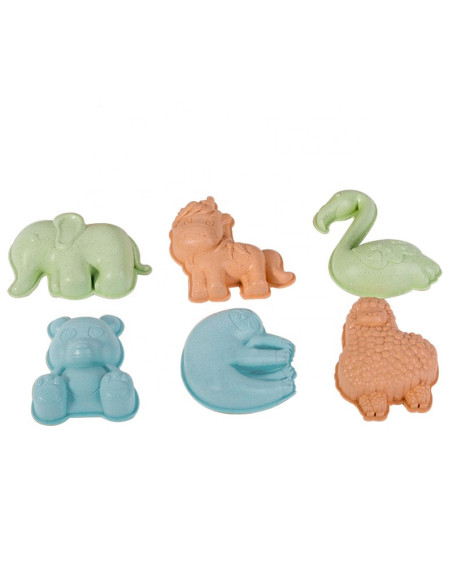 WOOPIE Zestaw do Piasku z Wiaderkiem i Samochodzikiem 10 el.