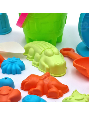 WOOPIE Wielki Zestaw do Piasku z Wiaderkiem 25 el.