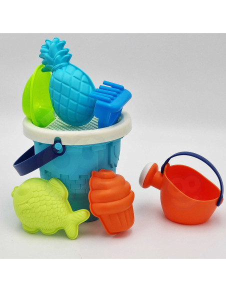 WOOPIE Zestaw do Piasku z Wózkiem 9 el.