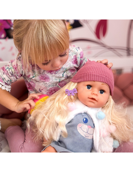 WOOPIE ROYAL Lalka Interaktywna Zosia w Czapce 43 cm + Akc.