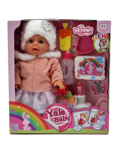 WOOPIE ROYAL Lalka Interaktywna Mała Zosia ma Urodziny 35 cm + Akc.