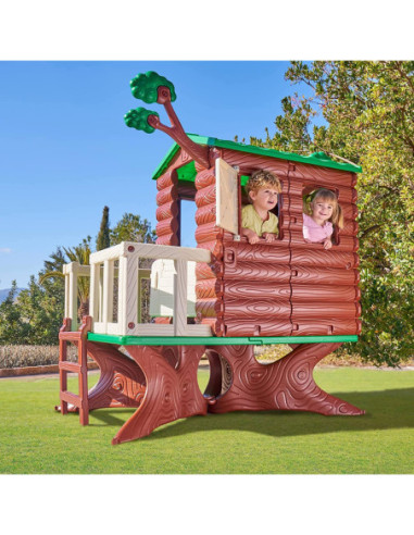 FEBER Domek na Drzewie Ogrodowy dla Dzieci House on The Tree