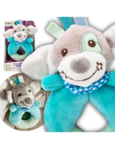 WOOPIE BABY Rattle Plush Toy for Babies Dog