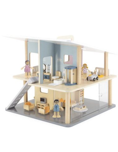 VIGA Drewniane Lalki Rodzina Lalek Zestaw Figurki