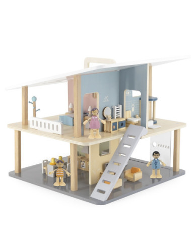 VIGA Drewniane Lalki Rodzina Lalek Zestaw Figurki