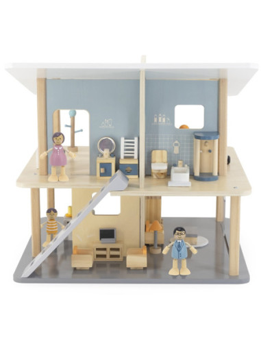 VIGA Drewniane Lalki Rodzina Lalek Zestaw Figurki