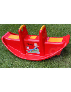 WOOPIE Bujak Wieloosobowy STAR Huśtawka Równoważna Żółta 2