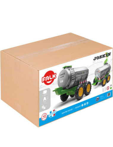 Falk Przyczepka Cysterna Joskin dla Dzieci od 3 Lat