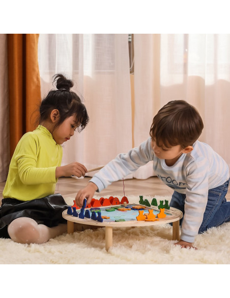 VIGA Drewniana Gra Łowienie Rybek FSC