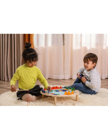 VIGA Drewniana Gra Łowienie Rybek FSC