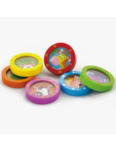 VIGA Drewniany Labirynt Zwierzątka 1szt 2