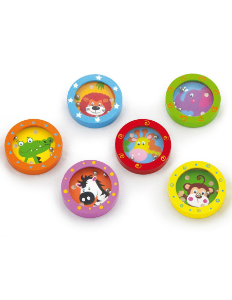 VIGA Drewniany Labirynt Zwierzątka 1szt