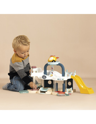 SMOBY Little Mój Pierwszy Garaż Samochodzik Vroom Planet