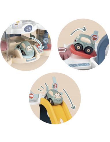 SMOBY Little Mój Pierwszy Garaż Samochodzik Vroom Planet