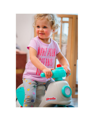 Falk Jeździk Scooter Strada Retro Ciche Opony od 1 Roku