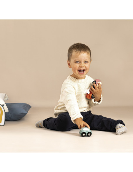 SMOBY Little Skrzyneczka z samochodzikami Vroom Planet