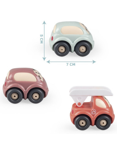 SMOBY Little Skrzyneczka z samochodzikami Vroom Planet