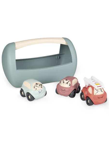 SMOBY Little Skrzyneczka z samochodzikami Vroom Planet