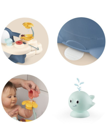 SMOBY Little Siedzisko Do Kąpieli Krzesełko Niebieskie