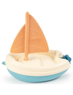 SMOBY Little Green Żaglówka Łódka do Wody z Bioplastiku