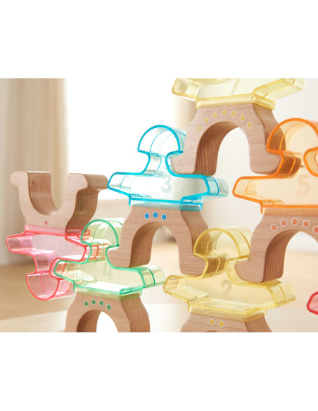 Masterkidz Gra zręcznościowa Balansujące ludziki Figurki 10 szt