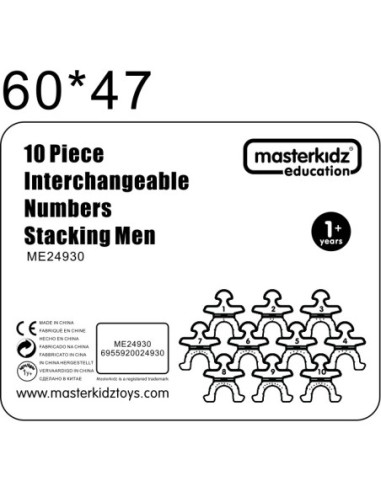 Masterkidz Gra zręcznościowa Balansujące ludziki Figurki 10 szt