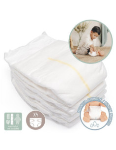 SMOBY Baby Nurse Diapers Pampers 4 pcs for dolls