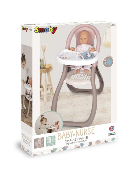SMOBY Baby Nurse Krzesełko Do Karmienia dla Lalek