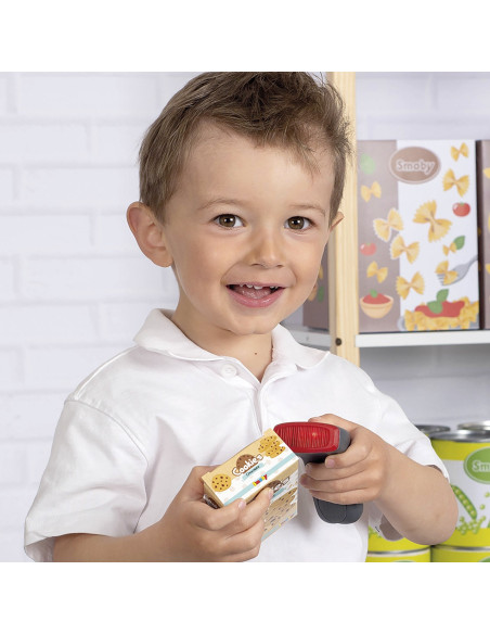 SMOBY Kasa Sklepowa Elektroniczna Ze Skanerem i Wagą