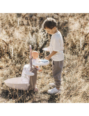 SMOBY Baby Nurse Wielofunkcyjna Walizka z łóżeczkiem dla lalki