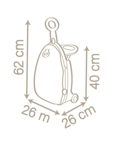 SMOBY Baby Nurse Wielofunkcyjna Walizka z łóżeczkiem dla lalki