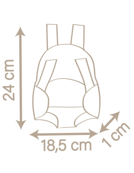 SMOBY Baby Nurse Nosidełko dla lalki 2w1