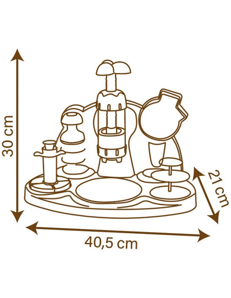 SMOBY Chef Fabryka Ciasteczek Zdrowych Ciastek