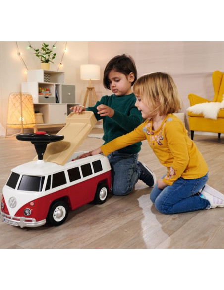 BIG Jeździk Volkswagen Van Samochód Auto dla Dzieci + Dźwięk