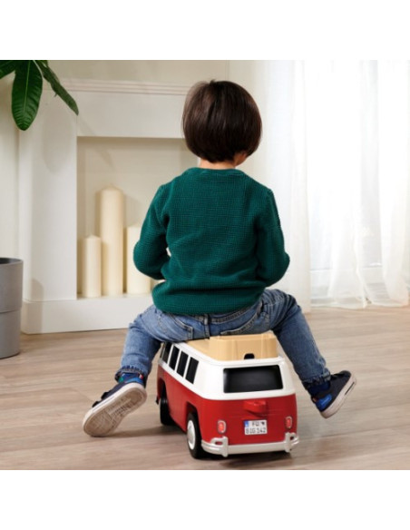 BIG Jeździk Volkswagen Van Samochód Auto dla Dzieci + Dźwięk